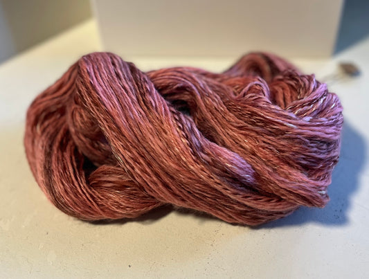 2 ply Merino/Silk handspun